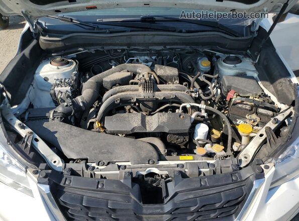 JF2SJABC6JH563822 2018 SUBARU FORESTER 2.5 White 