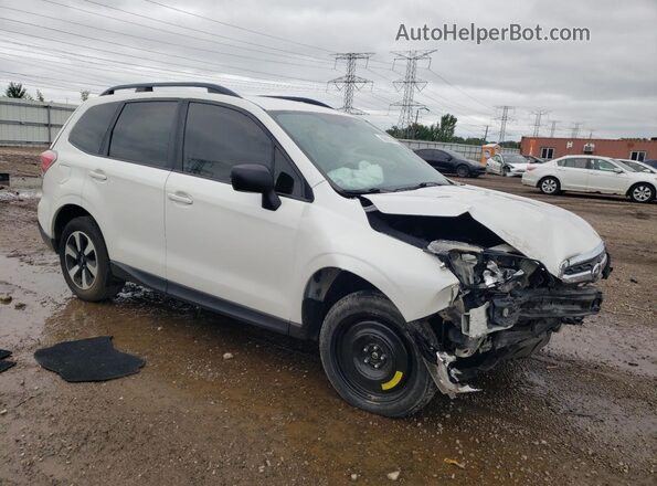 JF2SJABC7JH455645 2018 SUBARU FORESTER 2.5 Белый 