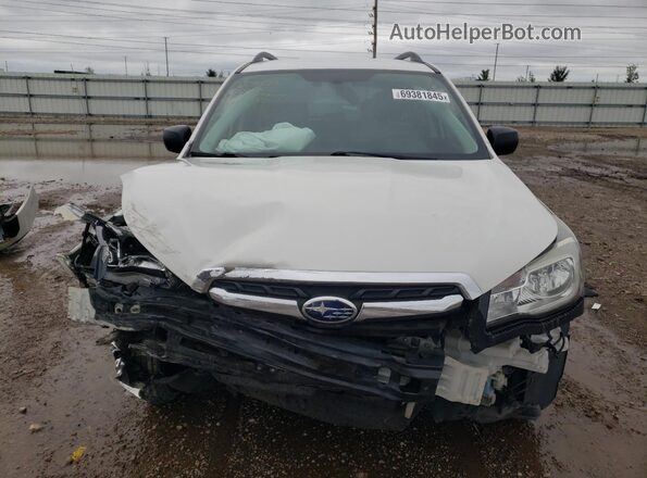 JF2SJABC7JH455645 2018 SUBARU FORESTER 2.5 Белый 