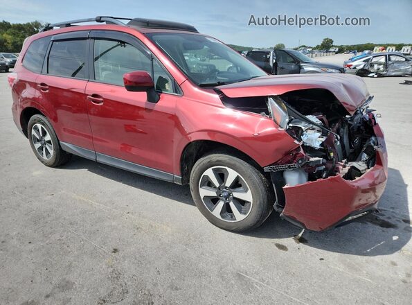 JF2SJAEC0JH417170 2018 SUBARU FORESTER 2.5 Красный 