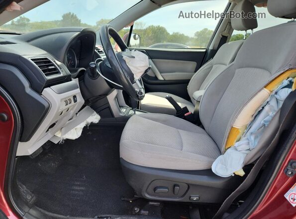 JF2SJAEC0JH417170 2018 SUBARU FORESTER 2.5 Красный 