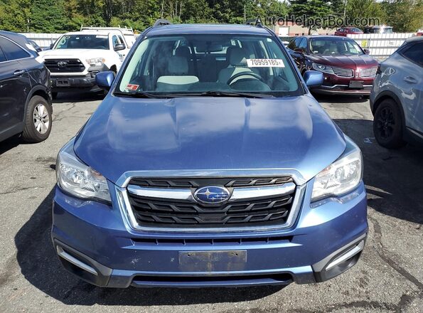JF2SJAEC7JH445970 2018 SUBARU FORESTER 2.5 Синий 