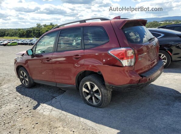 JF2SJAGC1JH453267 2018 SUBARU FORESTER 2.5 Бордовый 