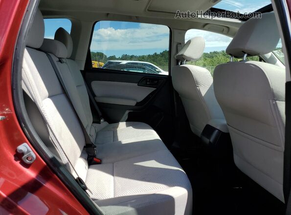JF2SJAGC1JH453267 2018 SUBARU FORESTER 2.5 Бордовый 