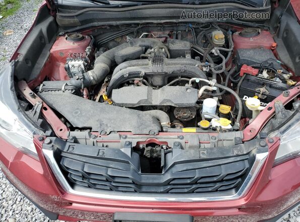 JF2SJAJC6JH426140 2018 SUBARU FORESTER 2.5 Red 
