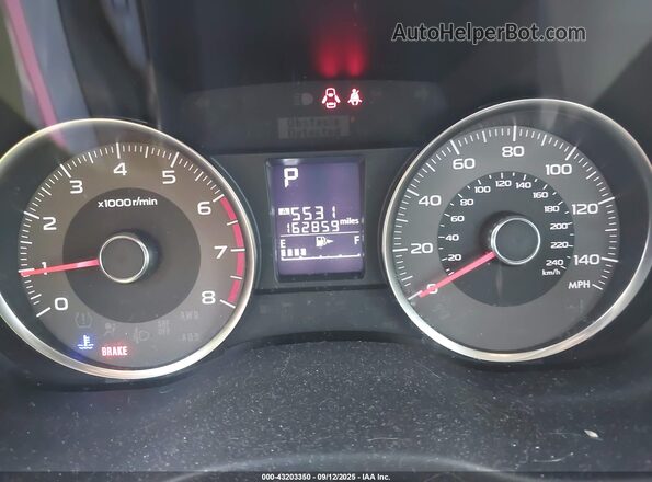 JF2SJARC2GH473260 2016 SUBARU FORESTER 2.5 Burgundy Widok tylnych siedzeń