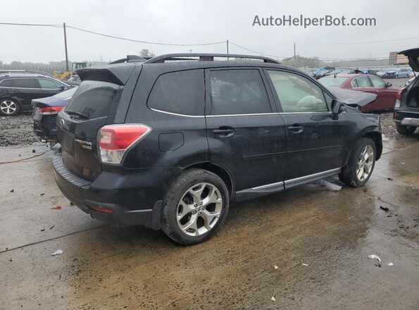 JF2SJAWC4HH811960 2017 SUBARU FORESTER 2.5I TO Black უკანა მარჯვენა