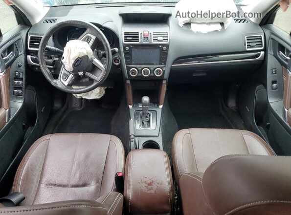 JF2SJAWC4HH811960 2017 SUBARU FORESTER 2.5I TO Black წინა პანელის ხედი