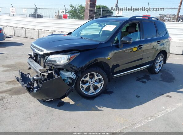 JF2SJAWCXHH565187 2017 SUBARU FORESTER 2.5I TO Черный Передняя левая четверть