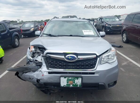 JF2SJAXC0GH515055 2016 SUBARU FORESTER 2.5I TO Silver Dashboard view