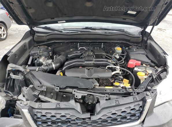 JF2SJAXC1GH495477 2016 SUBARU FORESTER 2.5I TO Charcoal ძრავის განყოფილების ხედი