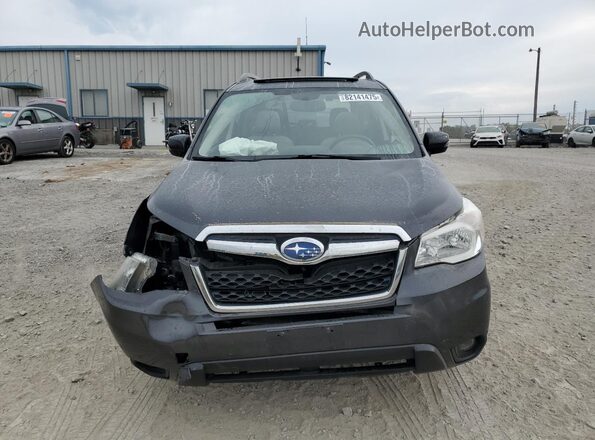 JF2SJAXC1GH495477 2016 SUBARU FORESTER 2.5I TO Charcoal წინა ხედი