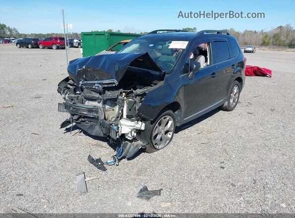 JF2SJAXC2GH438446 2016 SUBARU FORESTER 2.5I TO Черный Передняя левая четверть