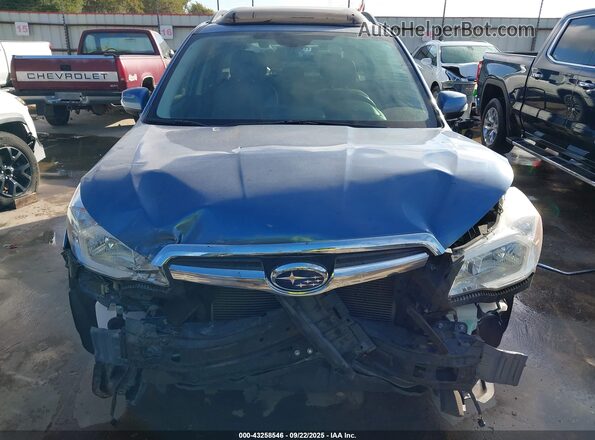 JF2SJAXC4GH548334 2016 SUBARU FORESTER 2.5I TO Blue უკანა სალონის ხედი