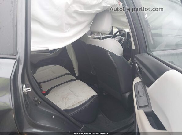 JF2SKAAC2NH510264 2022 SUBARU FORESTER Gray Vista de la etiqueta del VIN