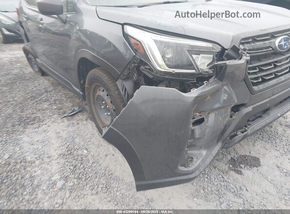 JF2SKAAC2NH510264 2022 SUBARU FORESTER Gray 