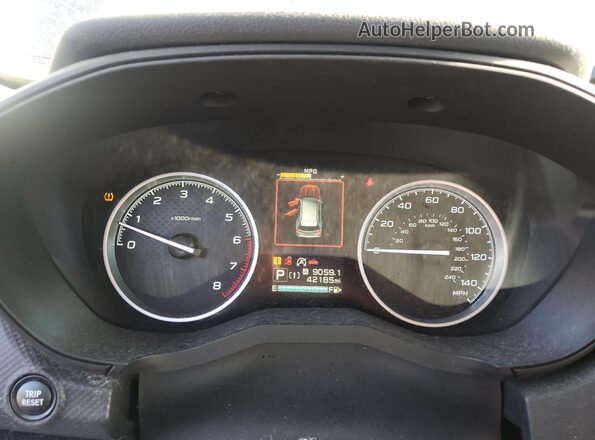 JF2SKADC2NH438056 2022 SUBARU FORESTER Gray Սարքավորումների վահանակի տեսք