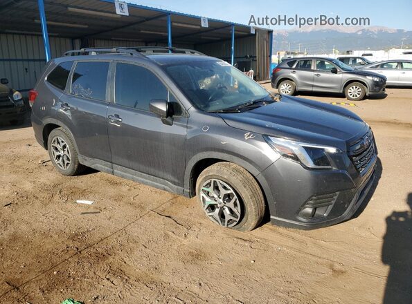 JF2SKADC2NH438056 2022 SUBARU FORESTER Gray Առջևի աջ