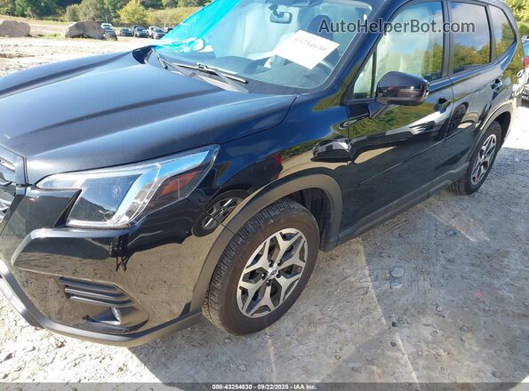 JF2SKADC2RH481558 2024 SUBARU FORESTER Black Передня ліва чверть