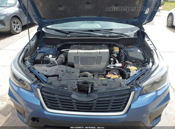 JF2SKADC4MH460963 2021 SUBARU FORESTER Light Blue Widok z tyłu