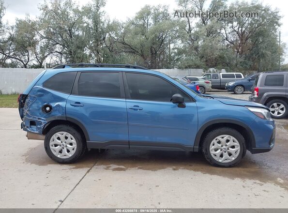 JF2SKADC4MH460963 2021 SUBARU FORESTER Light Blue Widok wnętrza z tyłu