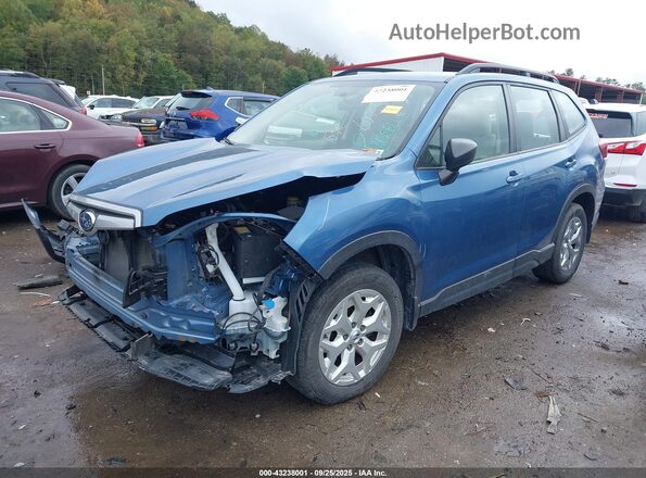 JF2SKADC6MH533461 2021 SUBARU FORESTER Blue Front left
