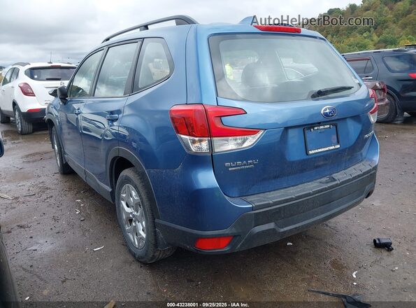 JF2SKADC6MH533461 2021 SUBARU FORESTER Blue Rear left