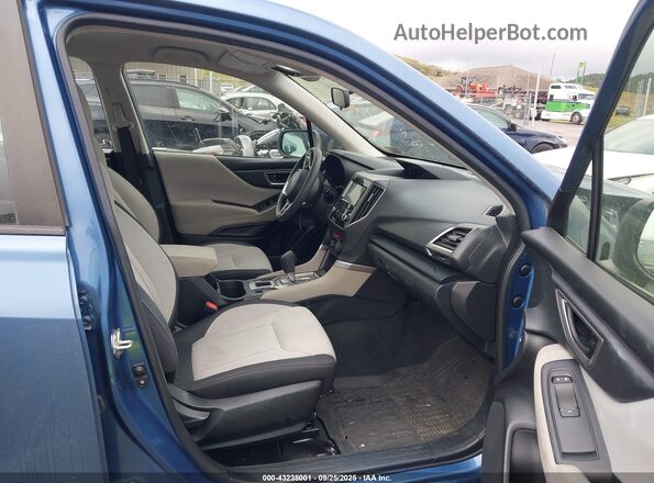 JF2SKADC6MH533461 2021 SUBARU FORESTER Blue Front interior view
