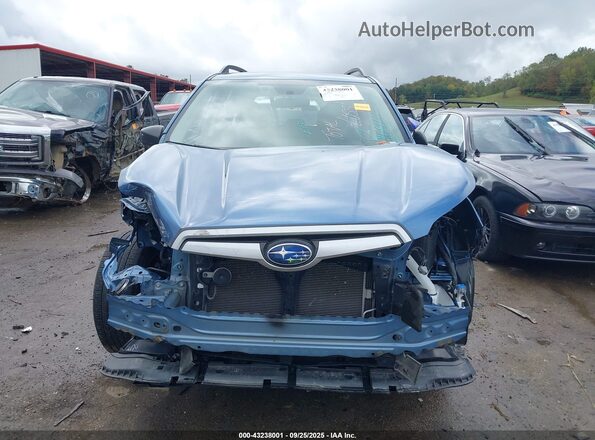 JF2SKADC6MH533461 2021 SUBARU FORESTER Blue Rear interior view
