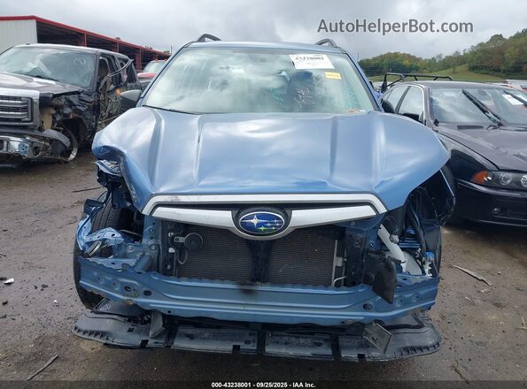 JF2SKADC6MH533461 2021 SUBARU FORESTER Blue Front view