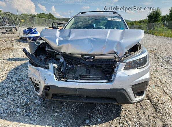 JF2SKADC7MH571636 2021 SUBARU FORESTER Silver Vista frontal