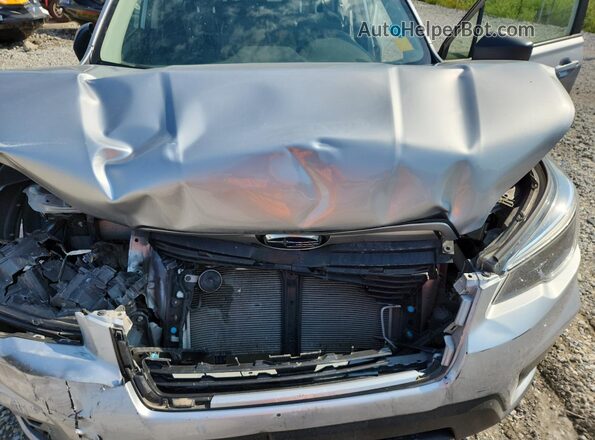 JF2SKADC7MH571636 2021 SUBARU FORESTER Silver Vista del compartimento del motor