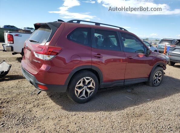 JF2SKADC7RH415328 2024 SUBARU FORESTER Maroon უკანა მარჯვენა