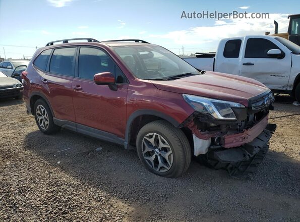 JF2SKADC7RH415328 2024 SUBARU FORESTER Maroon წინა მარჯვენა