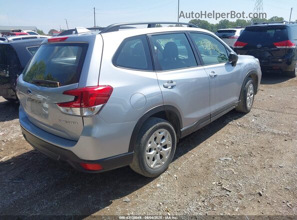 JF2SKADC9MH429711 2021 SUBARU FORESTER Серебряный Задняя правая четверть