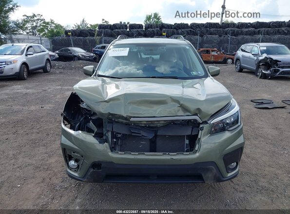 JF2SKAFC2MH540050 2021 SUBARU FORESTER Green Vista del cuadro de instrumentos