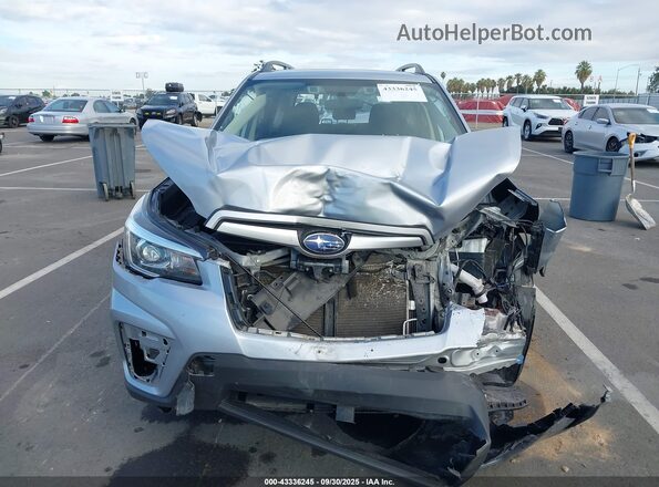 JF2SKAGC1LH576924 2020 SUBARU FORESTER Серебряный Вид задней части салона