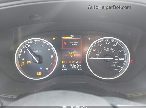 JF2SKAJC0MH469485 2021 SUBARU FORESTER Red Вид задніх сидінь