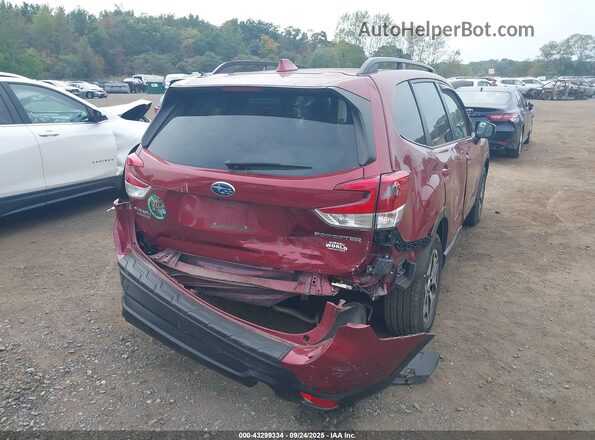 JF2SKAJC5MH446235 2021 SUBARU FORESTER Red 