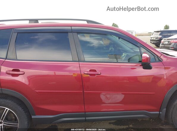 JF2SKAJC7MH565033 2021 SUBARU FORESTER Maroon Vista interior de 360 grados