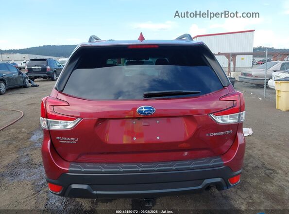 JF2SKAJC7MH565033 2021 SUBARU FORESTER Maroon 