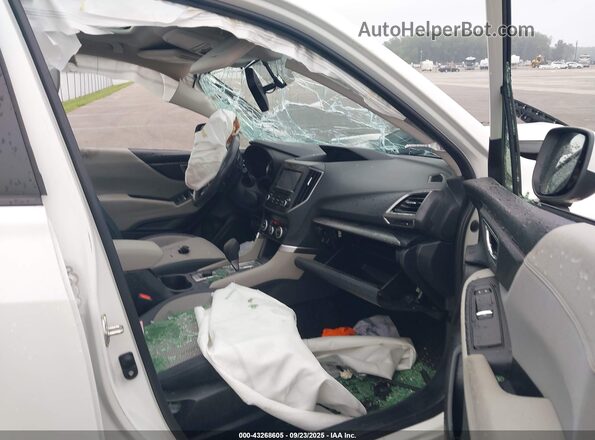 JF2SKAJC8LH554475 2020 SUBARU FORESTER White Widok wnętrza z przodu