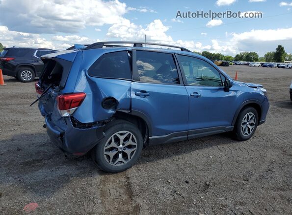 JF2SKAJC8MH470478 2021 SUBARU FORESTER Blue Tył prawy