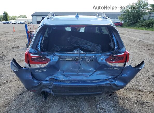 JF2SKAJC8MH470478 2021 SUBARU FORESTER Blue Widok z tyłu