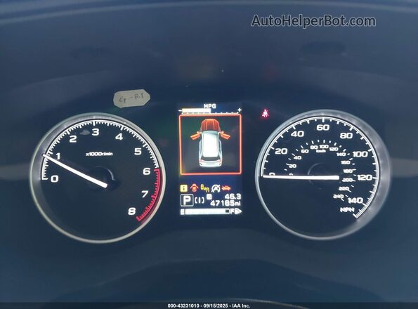 JF2SKAJC9LH556882 2020 SUBARU FORESTER White Widok tylnych siedzeń