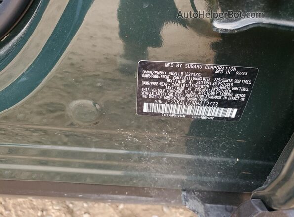 JF2SKALC0RH412773 2024 SUBARU FORESTER Green 