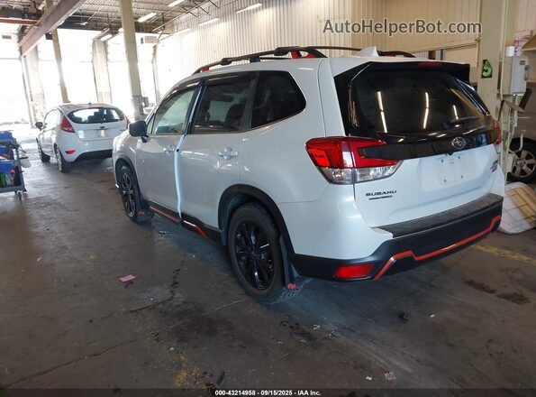 JF2SKALC3LH408465 2020 SUBARU FORESTER White Հետևի ձախ