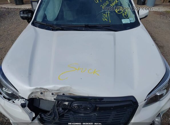 JF2SKALC5LH606741 2020 SUBARU FORESTER White Հետևի տեսք