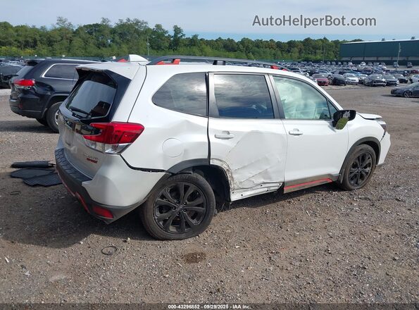 JF2SKALC5LH606741 2020 SUBARU FORESTER White Հետևի աջ