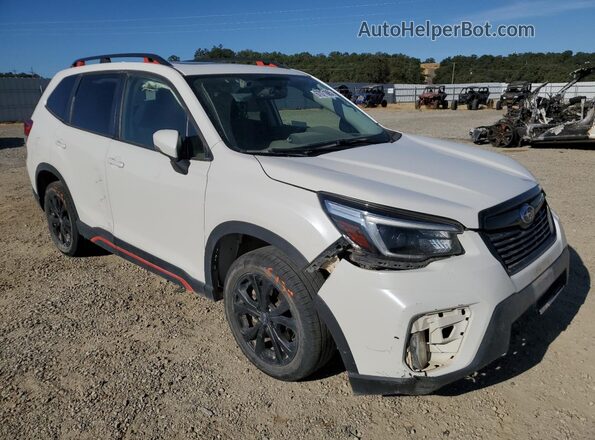 JF2SKALC5MH424040 2021 SUBARU FORESTER Белый Передняя правая четверть
